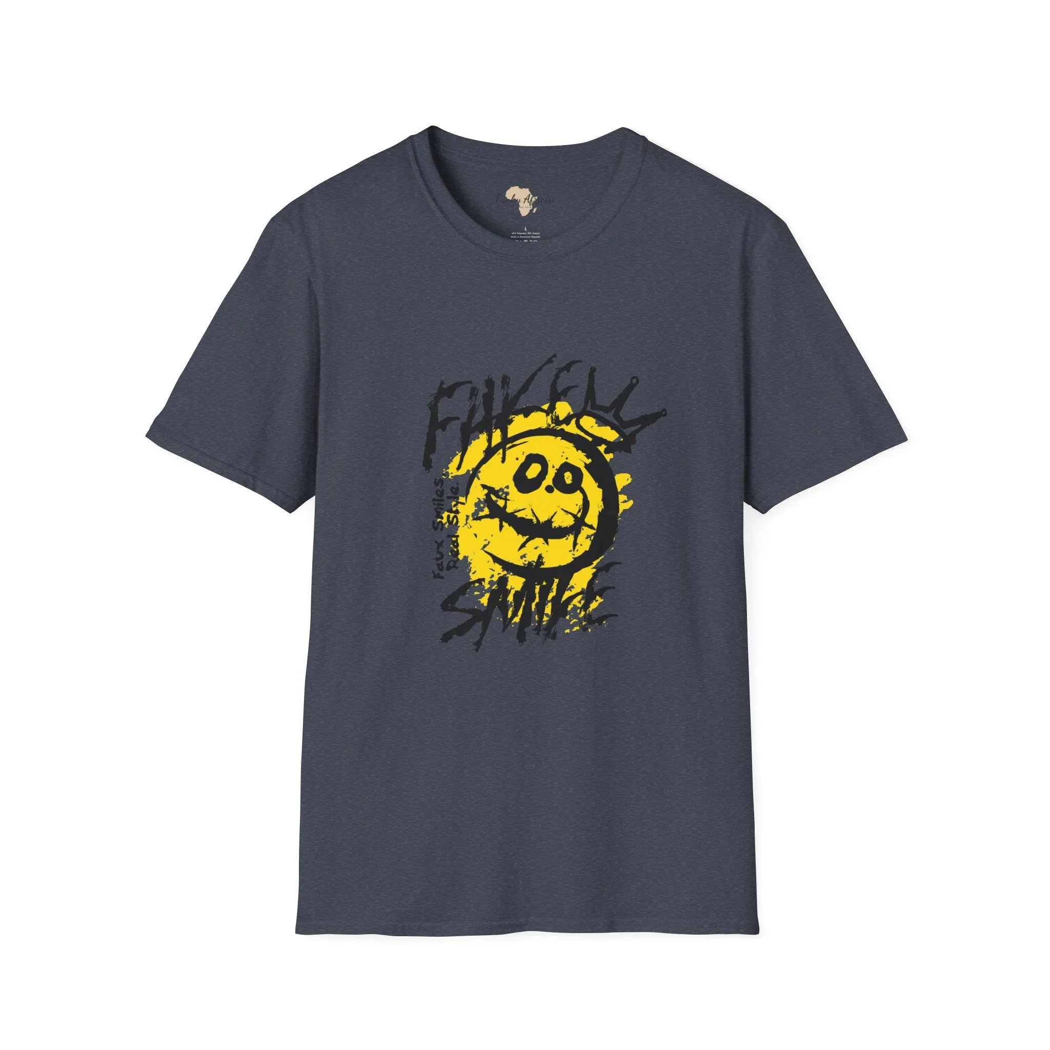 Fake smile unisex tee