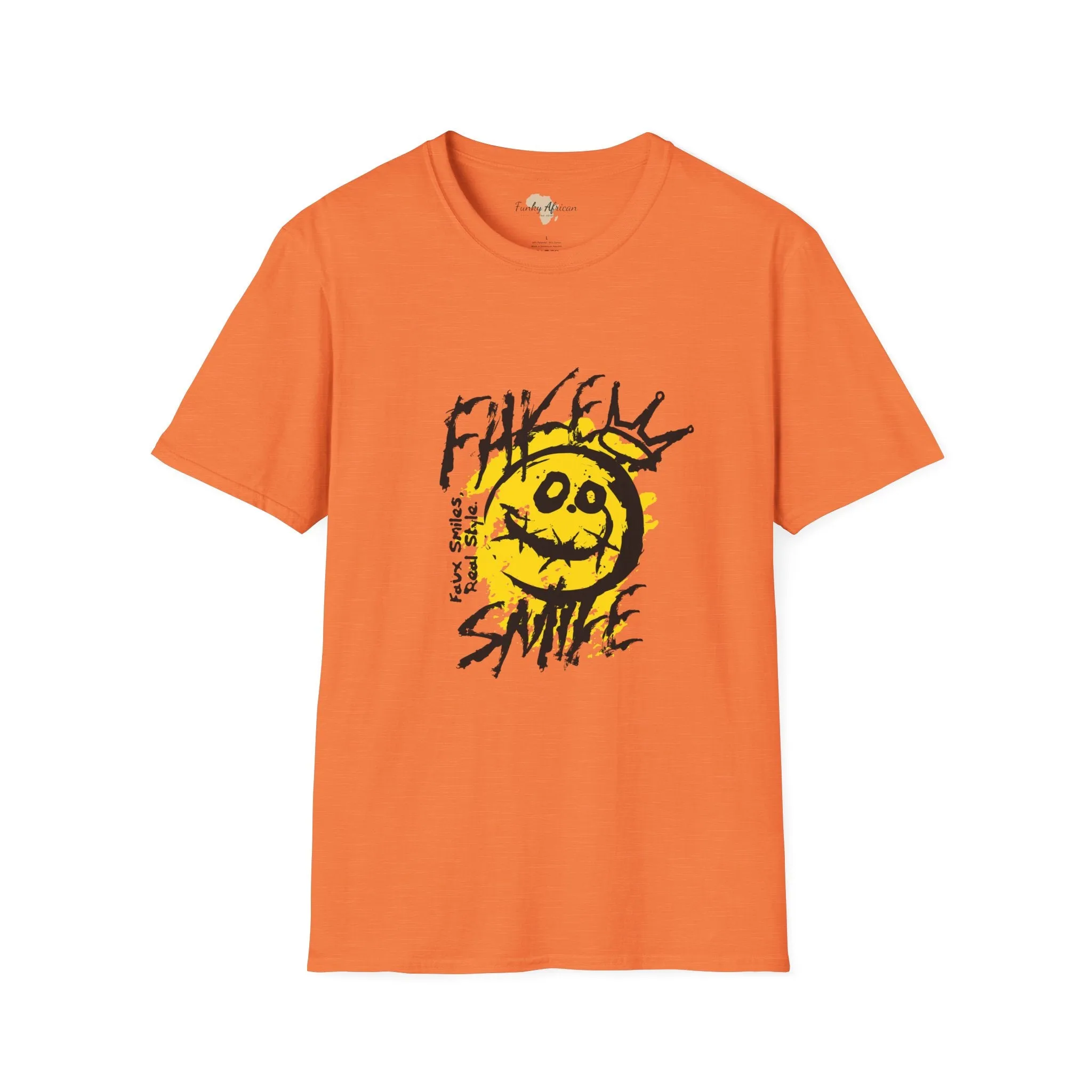Fake smile unisex tee