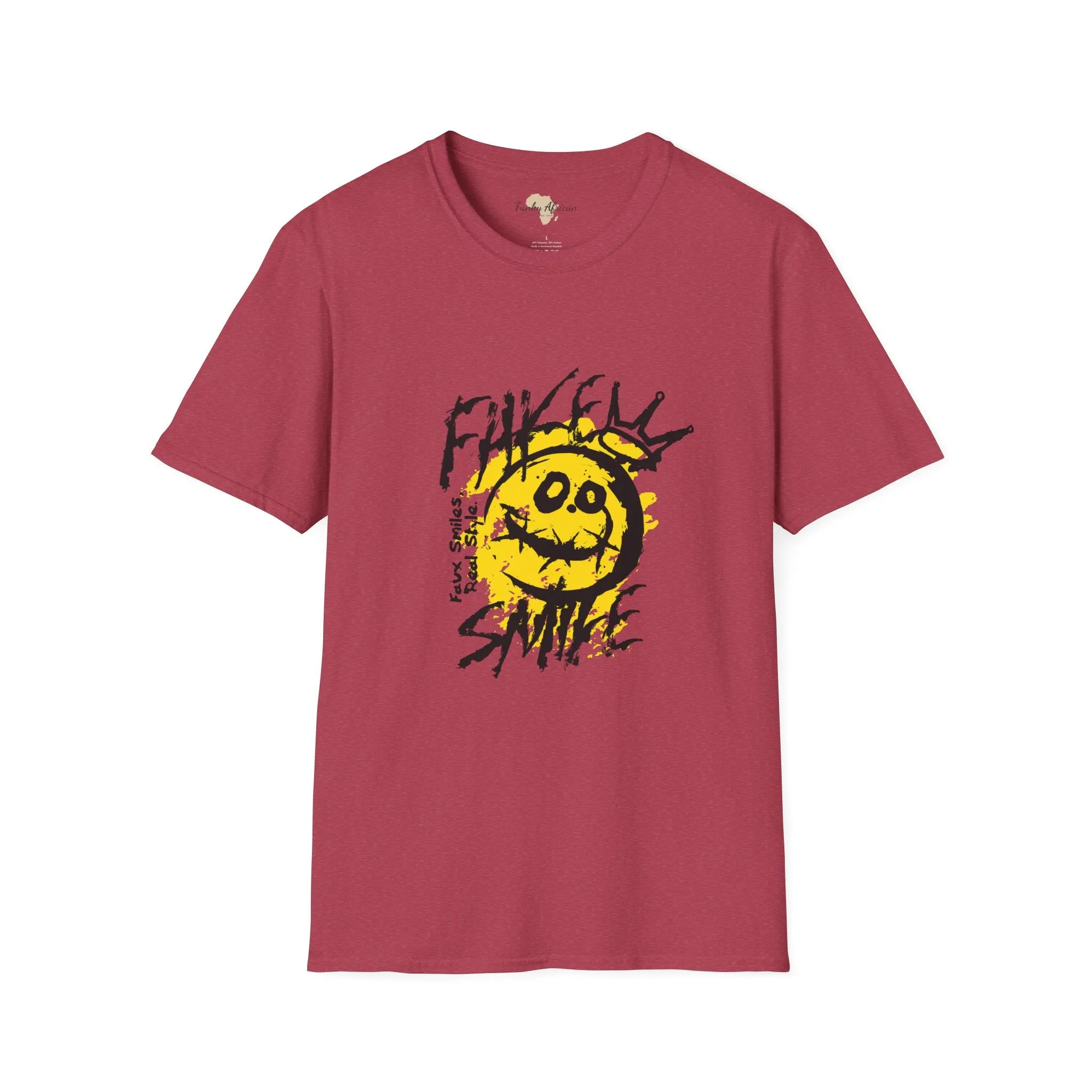 Fake smile unisex tee