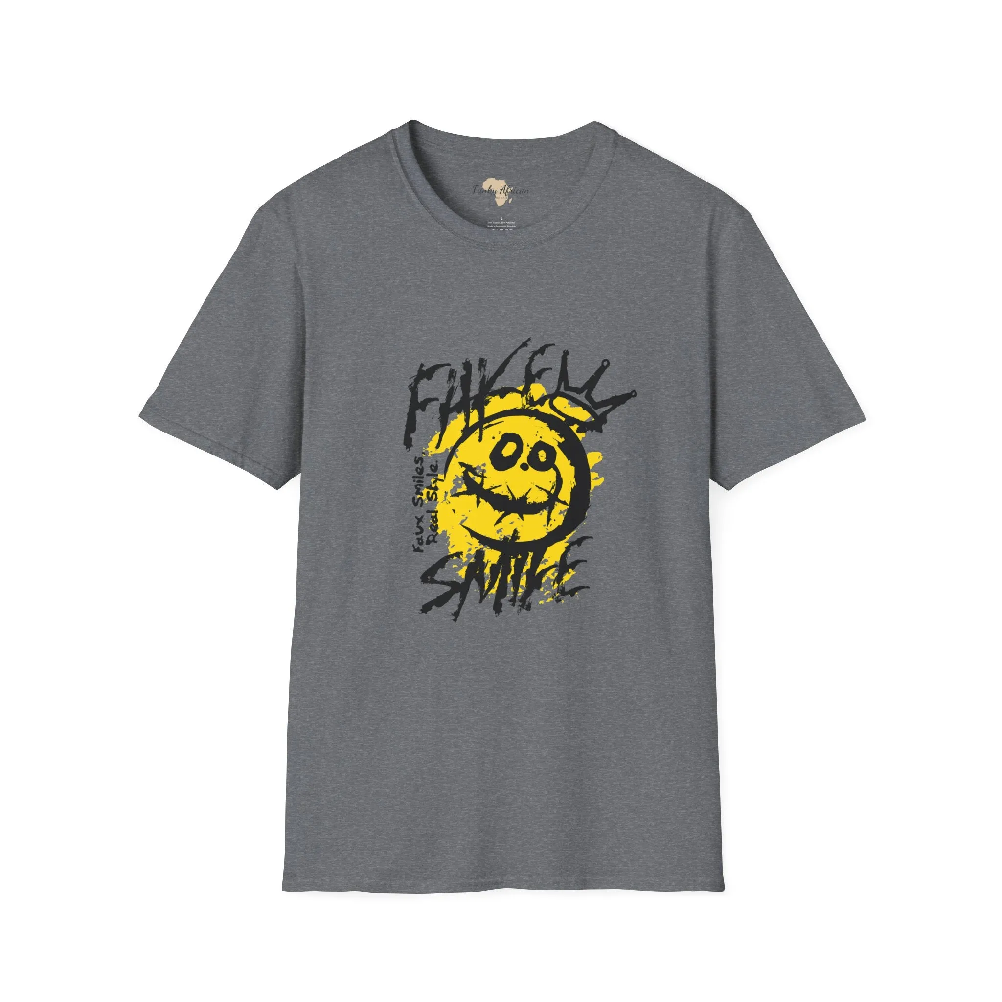 Fake smile unisex tee