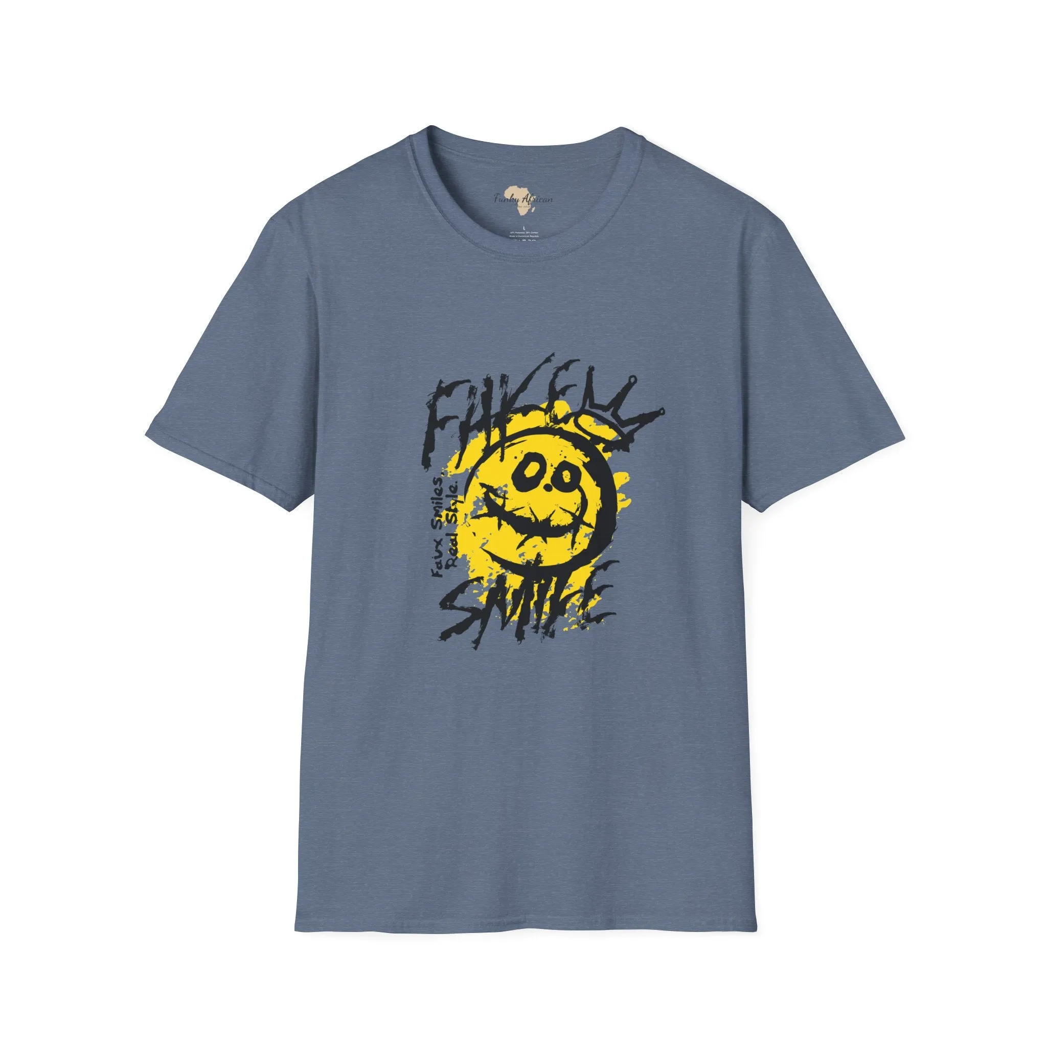 Fake smile unisex tee