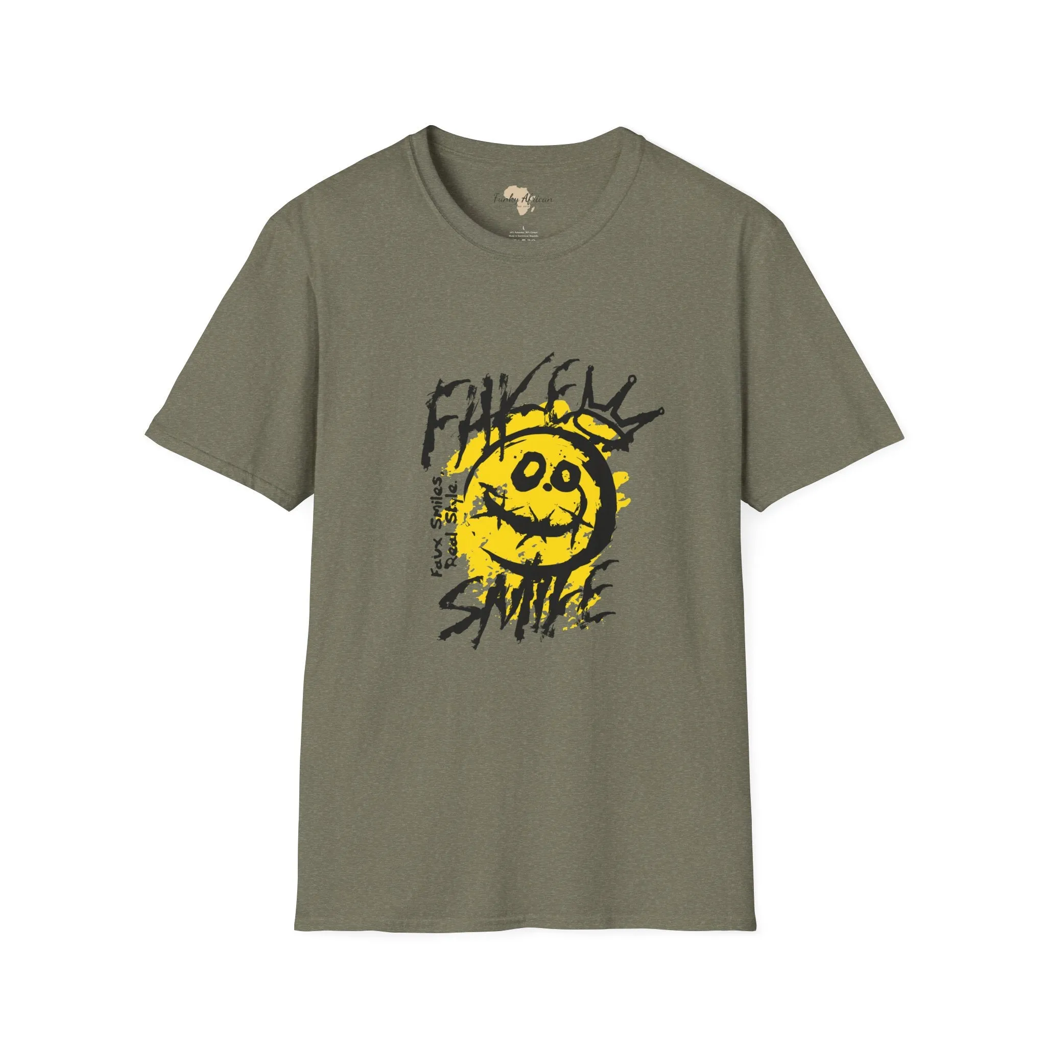 Fake smile unisex tee
