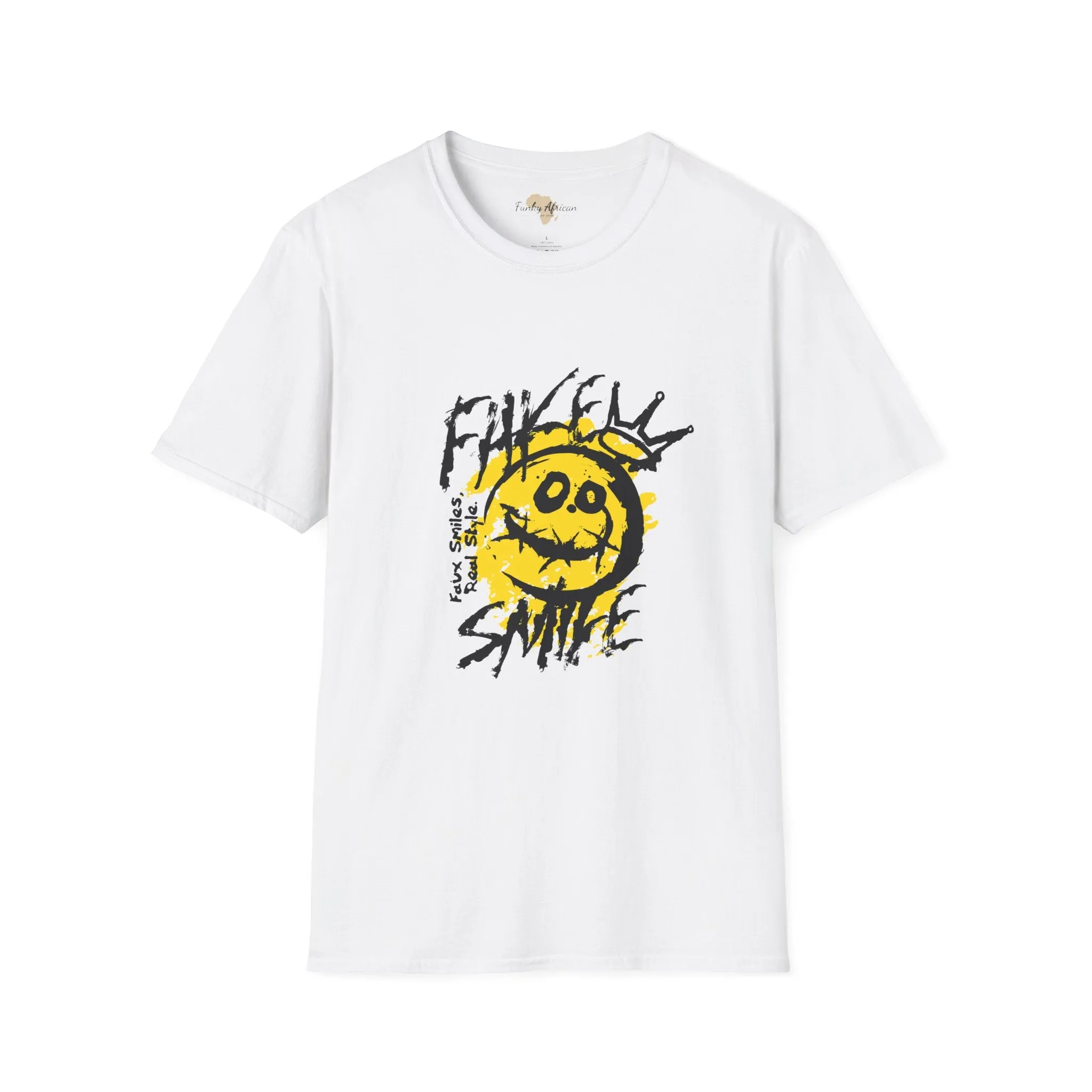 Fake smile unisex tee