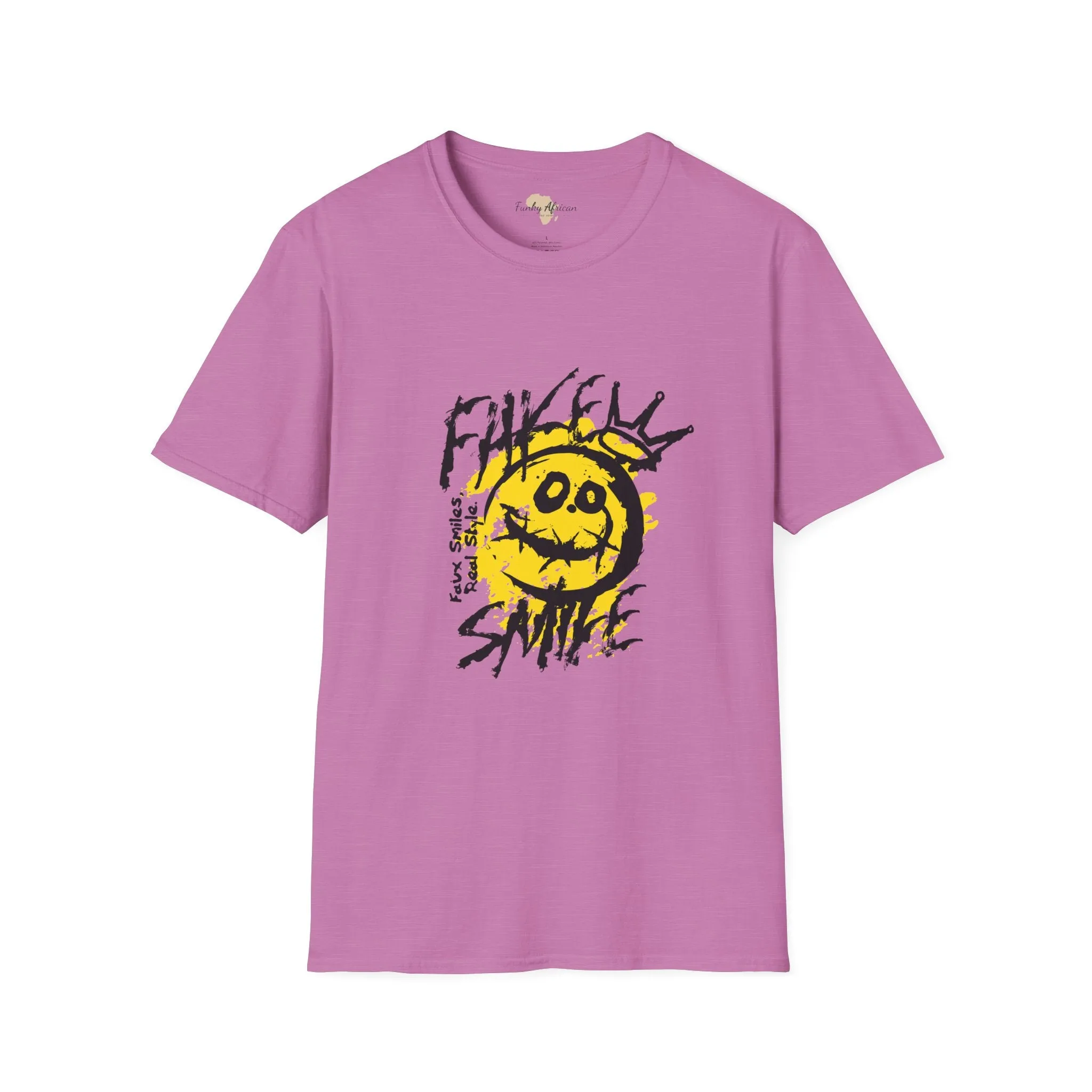 Fake smile unisex tee