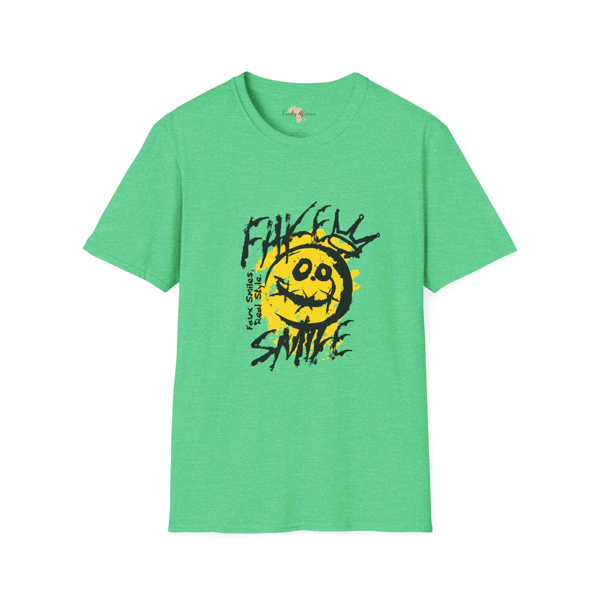 Fake smile unisex tee