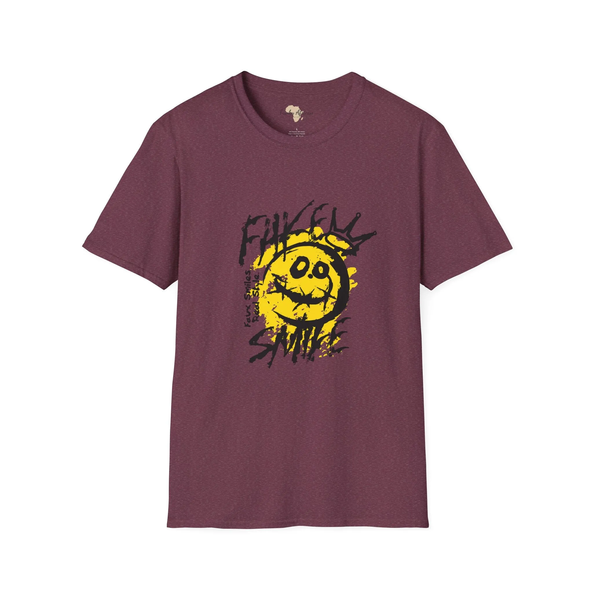 Fake smile unisex tee