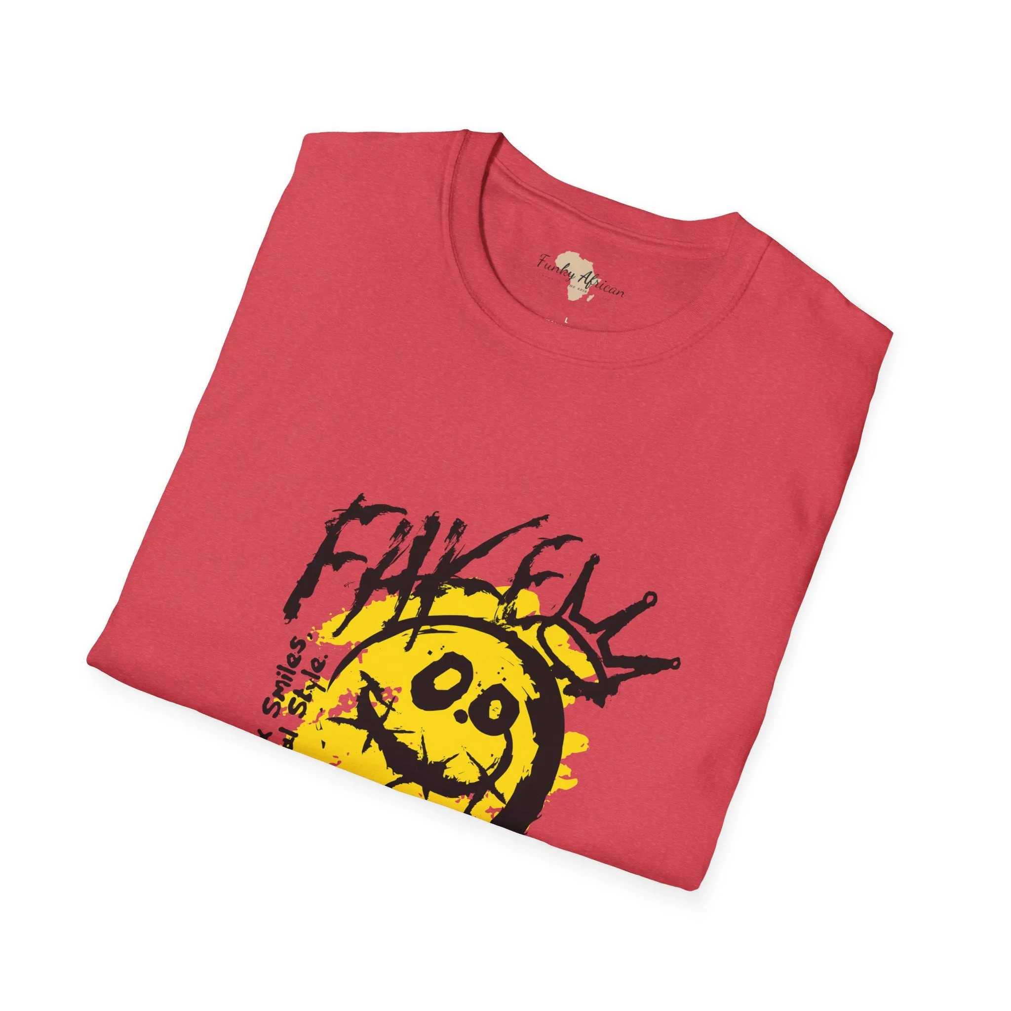 Fake smile unisex tee