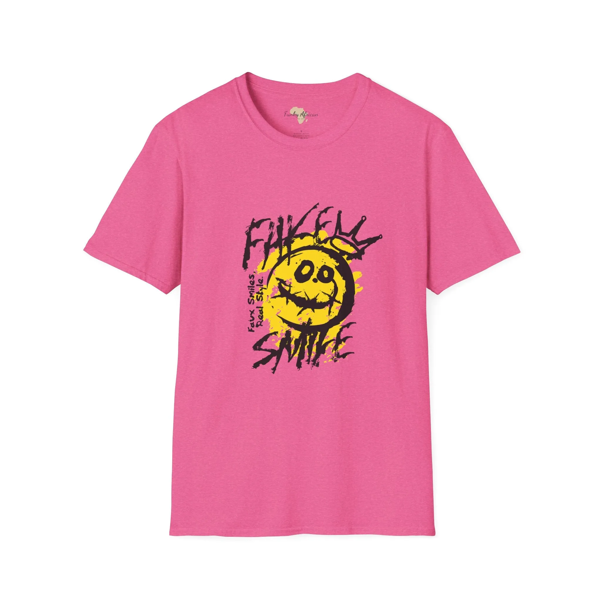 Fake smile unisex tee