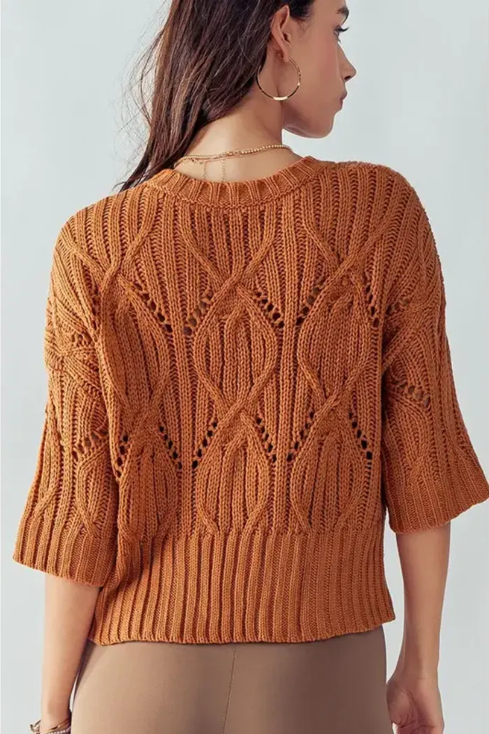 Fall Crochet Sweater