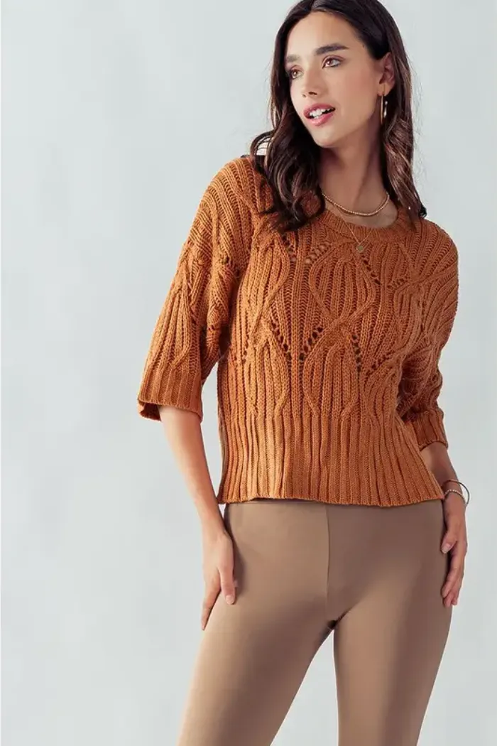 Fall Crochet Sweater