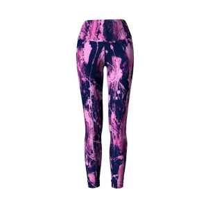 Feather Splash Leggings - Fuchsia Pink