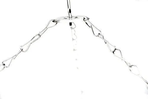 FEIJUN FJ-1000013 15PCS Clips Circular Drying Rack Drip Laundry Clothes Hanger,Stainless Steel Wire, Matel Color, Set of 1