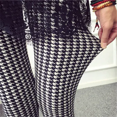 Female Leggings leggins Spring Autumn Graffiti Flowers Soft Graffiti Printed Women Mid Waist Slim Sportswear Pant K092