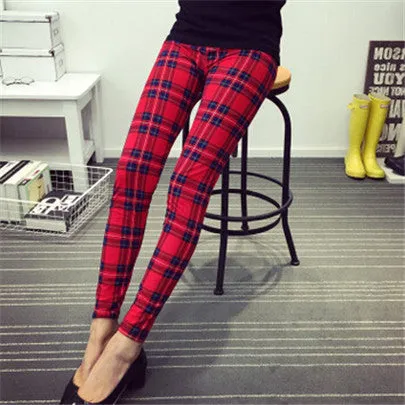 Female Leggings leggins Spring Autumn Graffiti Flowers Soft Graffiti Printed Women Mid Waist Slim Sportswear Pant K092