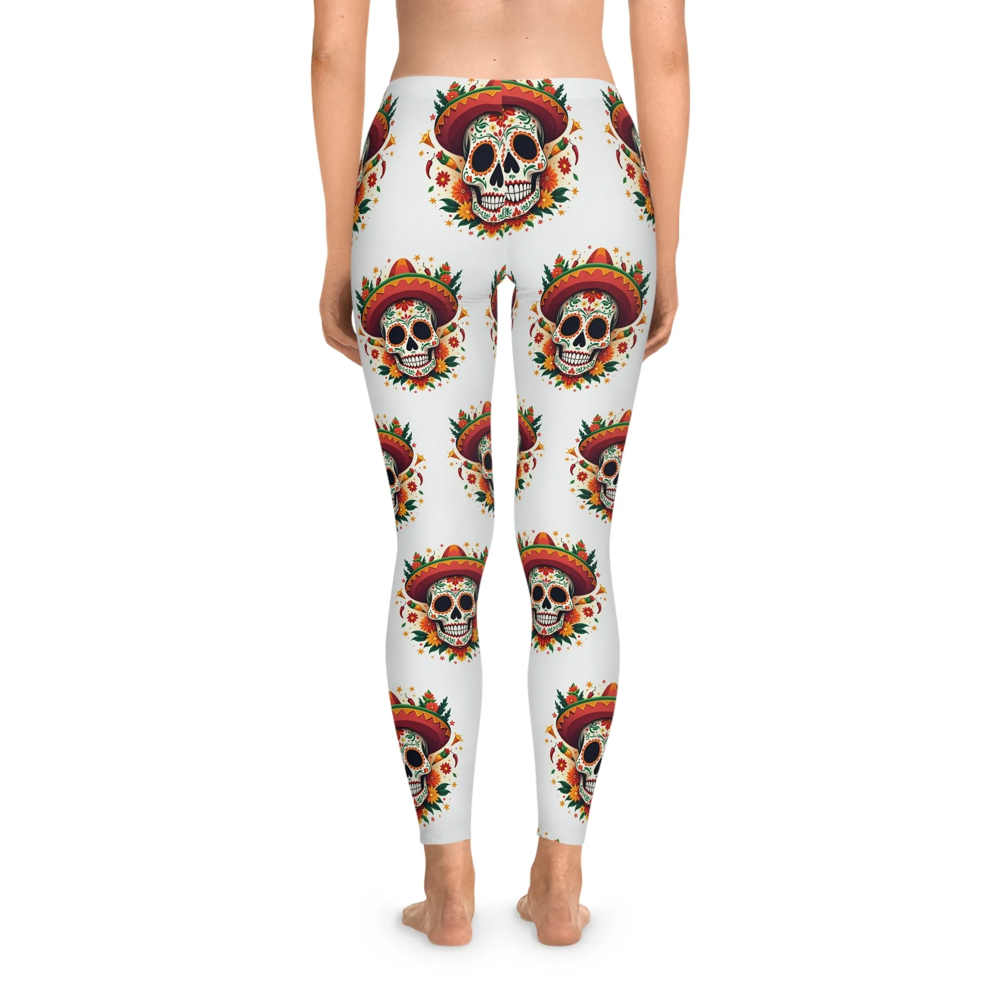 Festive Skull Leggings