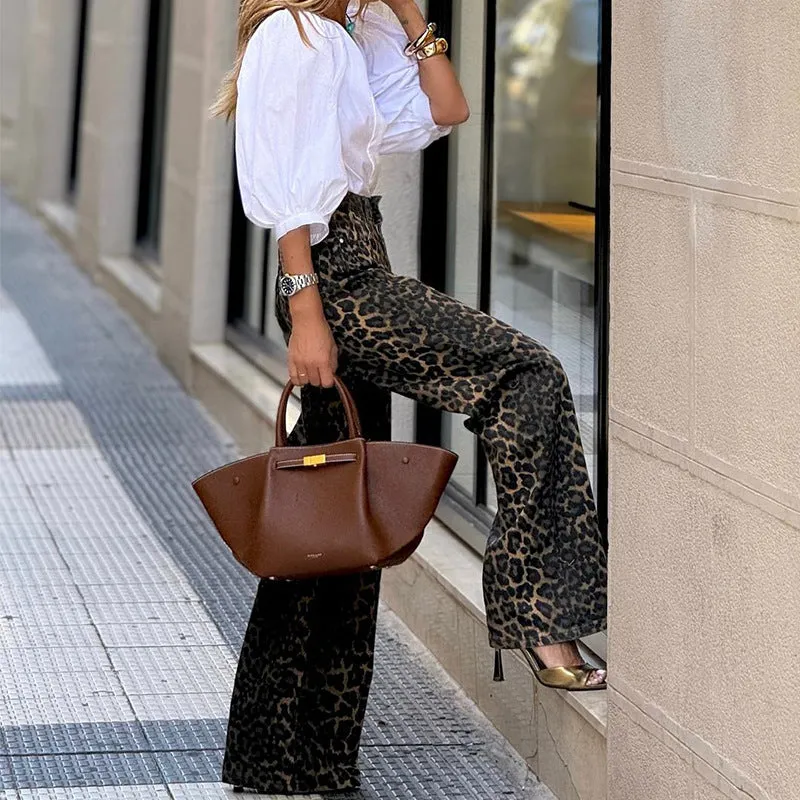 Fierce and Flattering Leopard Print Pants for Bold Spring and Summer Style