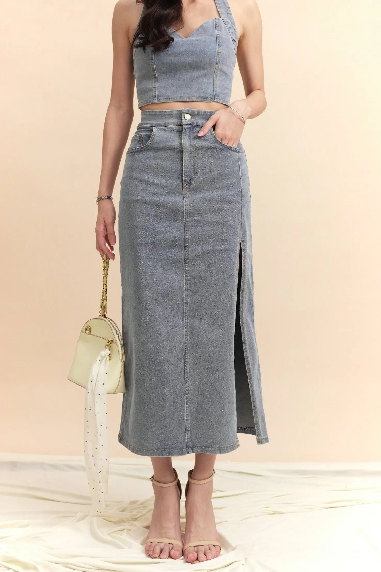 Filix Denim Skirts (Defect)