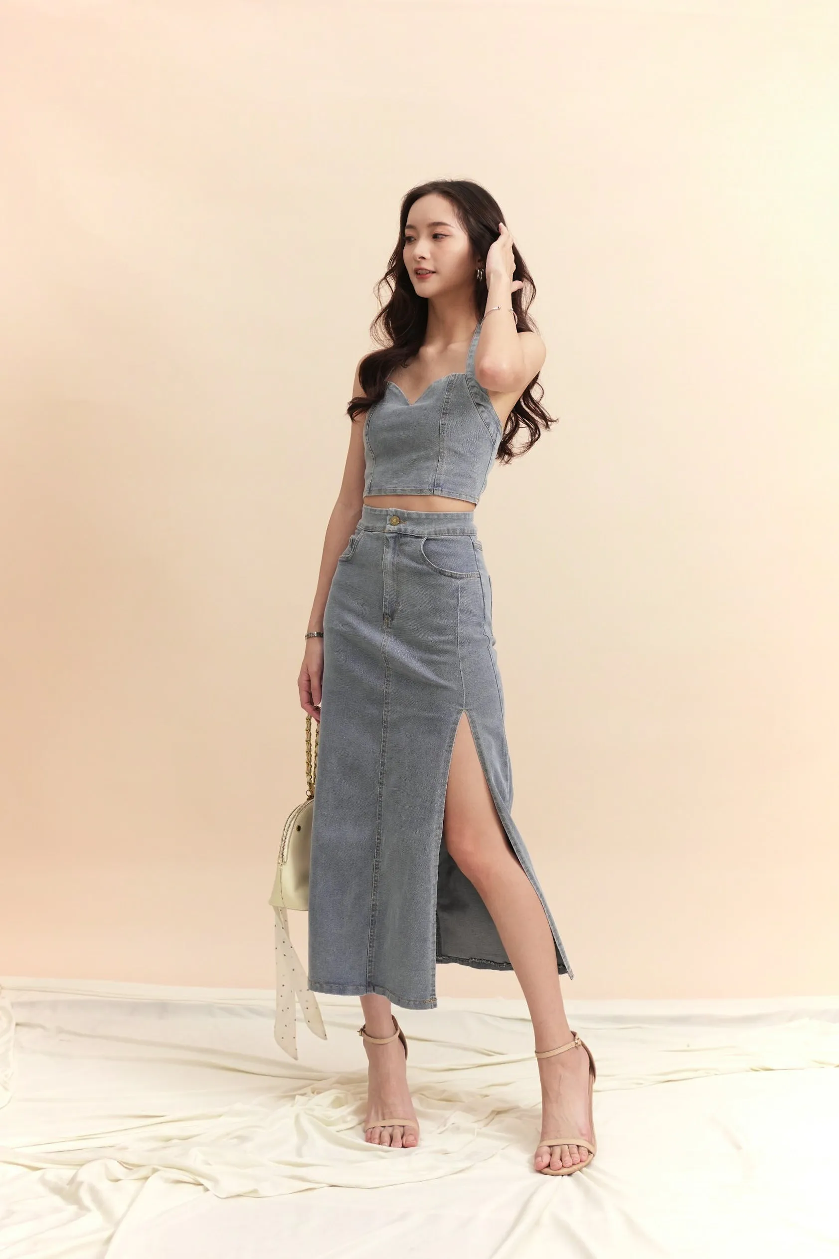Filix Denim Skirts (Defect)
