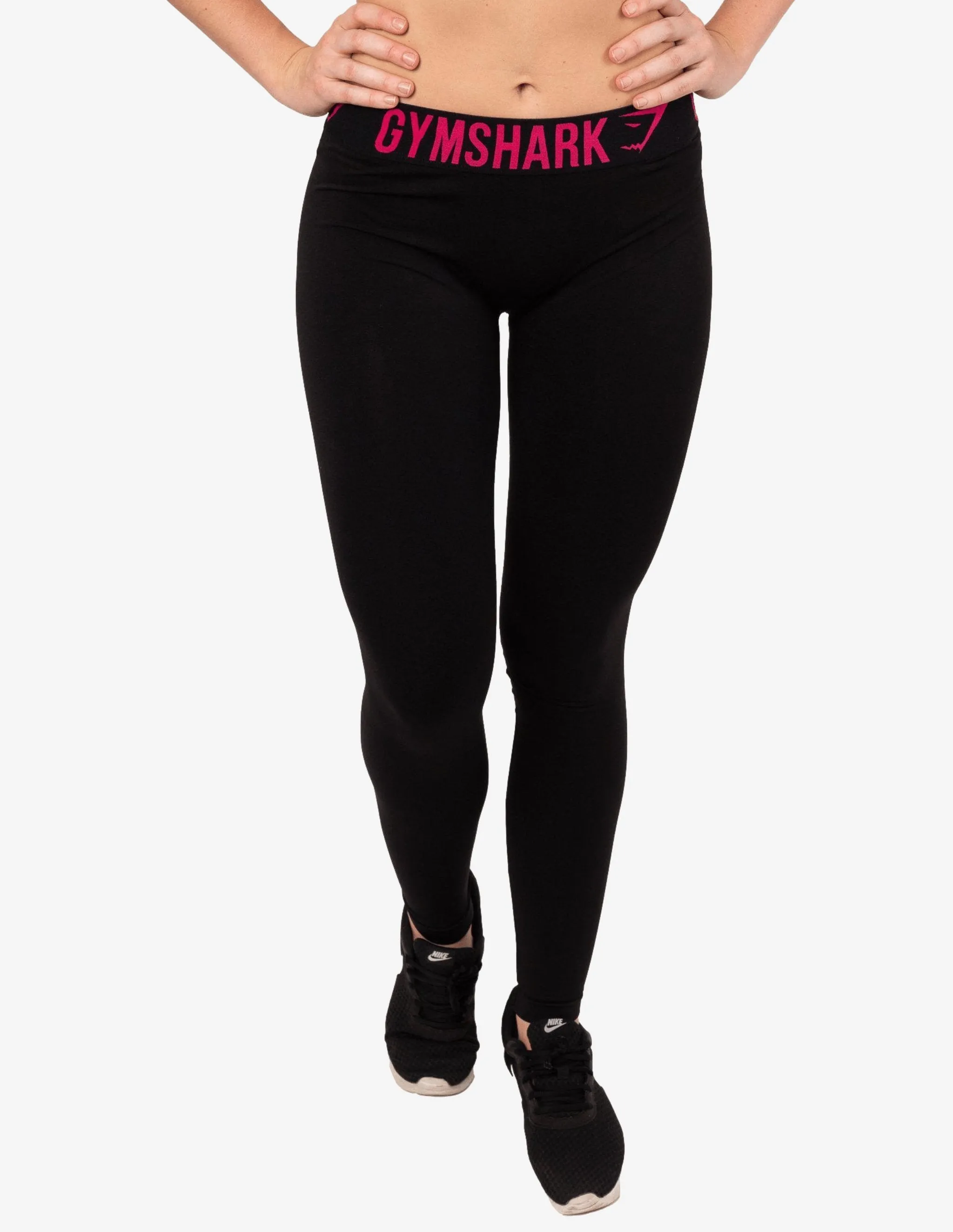 Fit Leggings Black/Rose