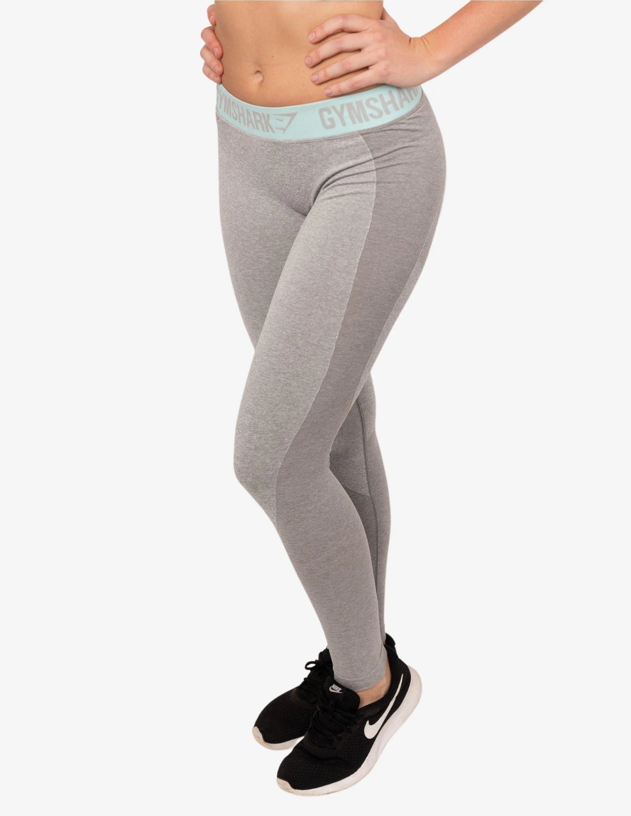 Flex Leggings V3 Light Grey Marl