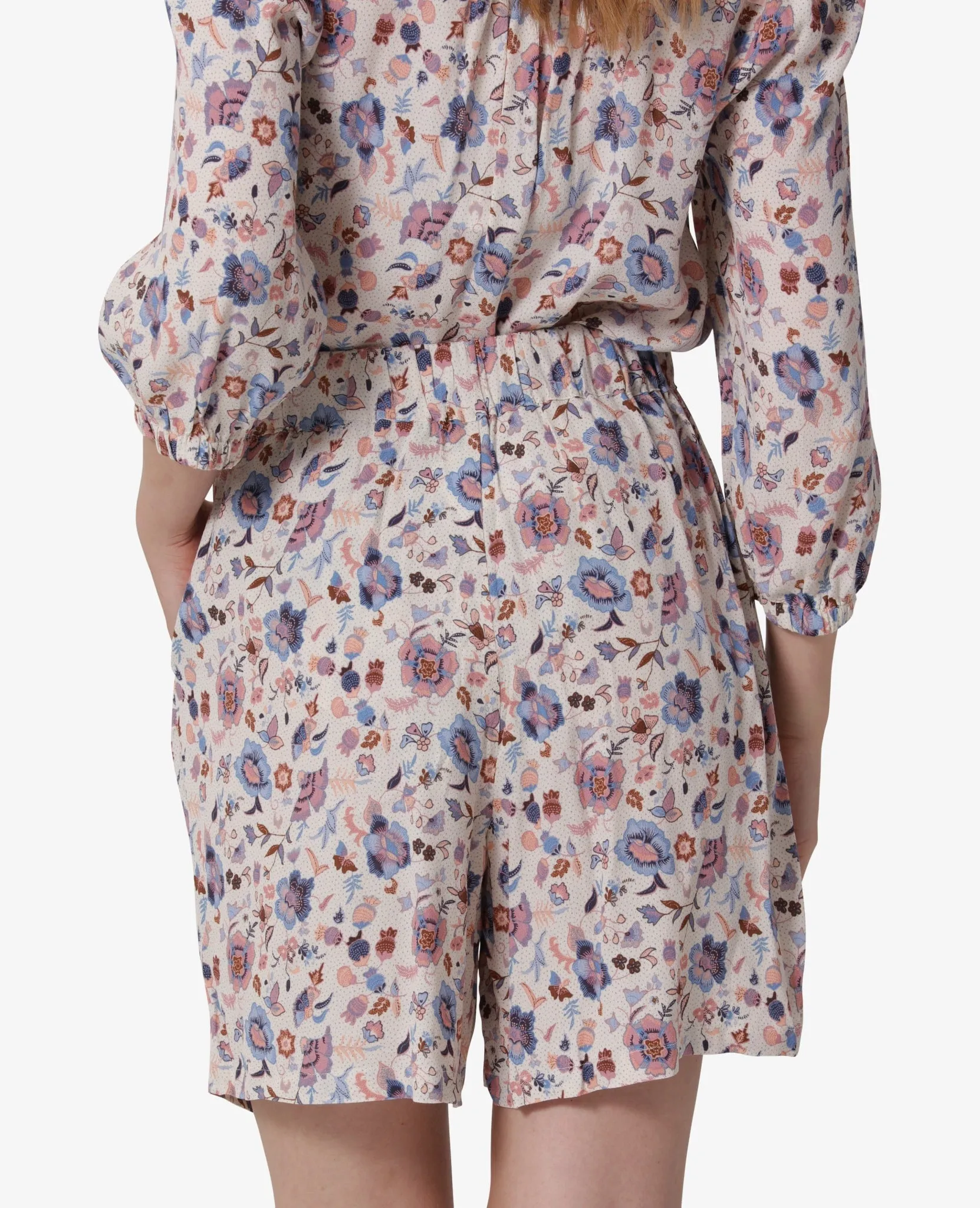 FLORAL MOSS SHORTS