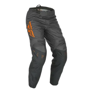 Fly Racing 2021 F-16 Youth Pant - Grey / Orange