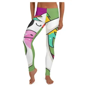 Flyboy Dab Unicorn Leggings