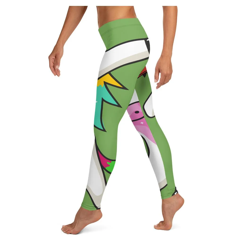 Flyboy Dab Unicorn Leggings