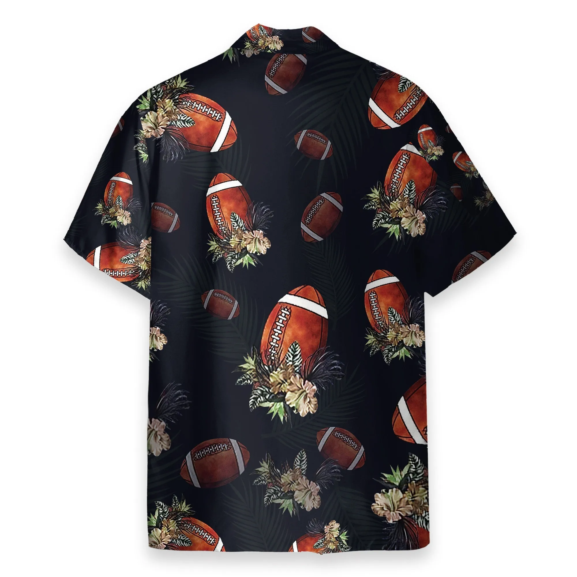 Football Tropical Men's Button's Up Shirts - Hawaiian Shirt