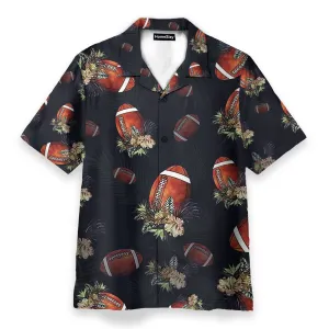 Football Tropical Men's Button's Up Shirts - Hawaiian Shirt
