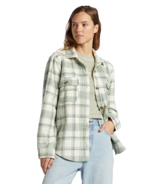 Forge Fleece Flannel in Treehugger