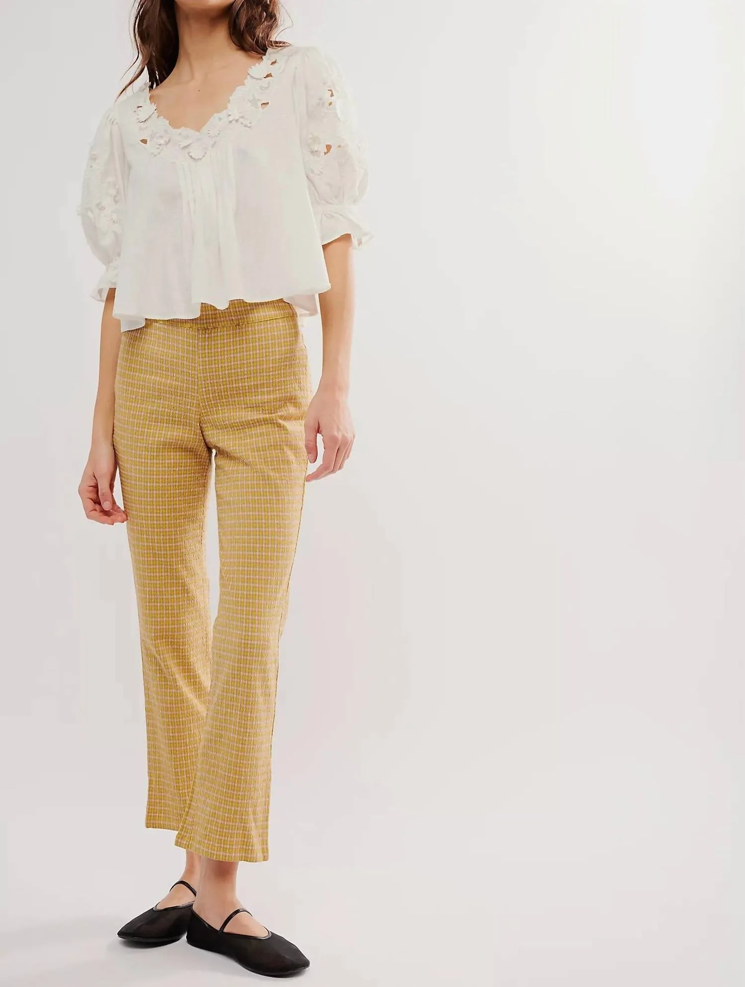 Free People - In My Feelings Slim Crop Pants