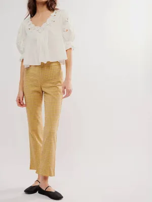 Free People - In My Feelings Slim Crop Pants