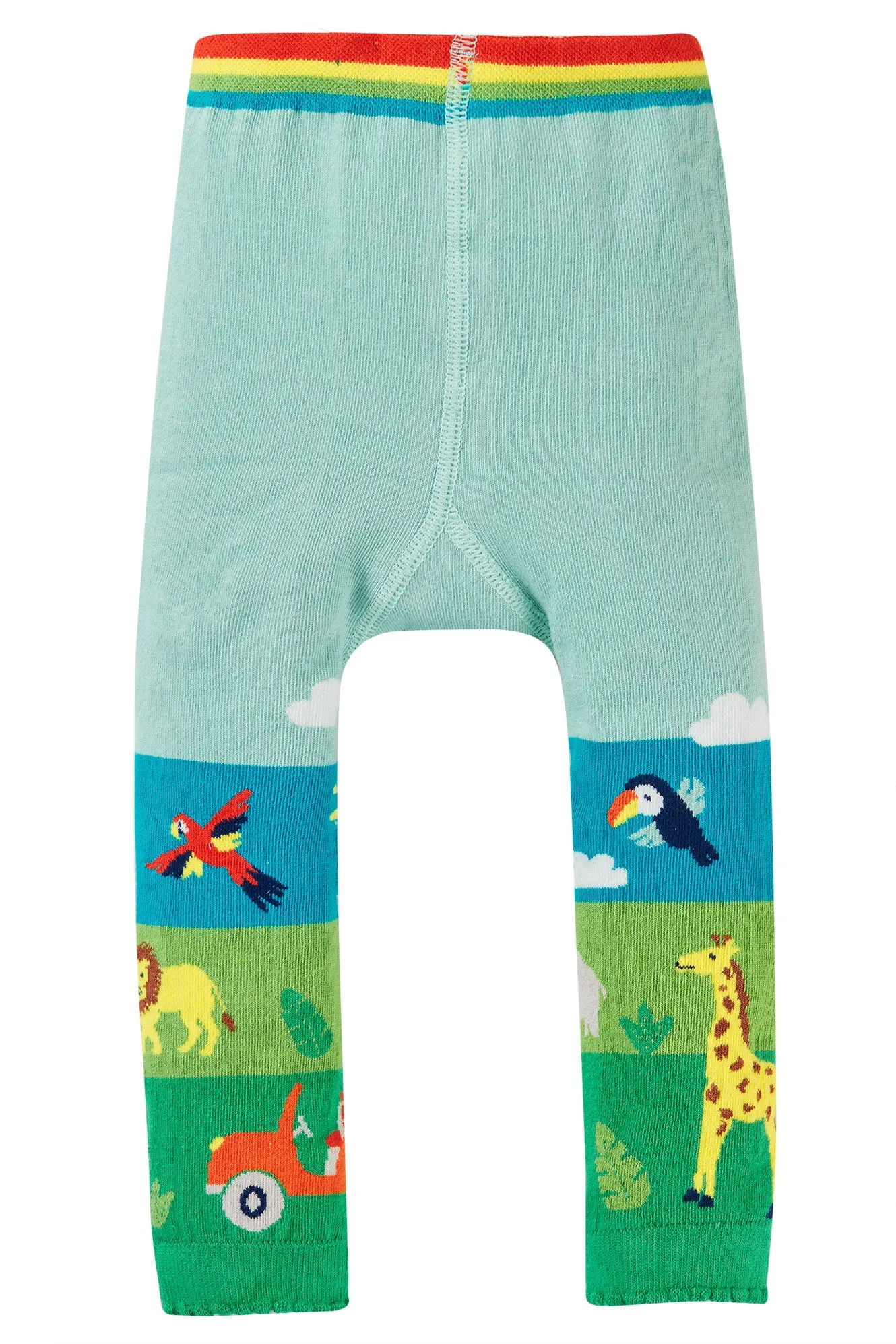 Frugi Infant Knitted Leggings Ll8c9 Toucan