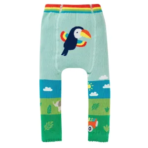 Frugi Infant Knitted Leggings Ll8c9 Toucan