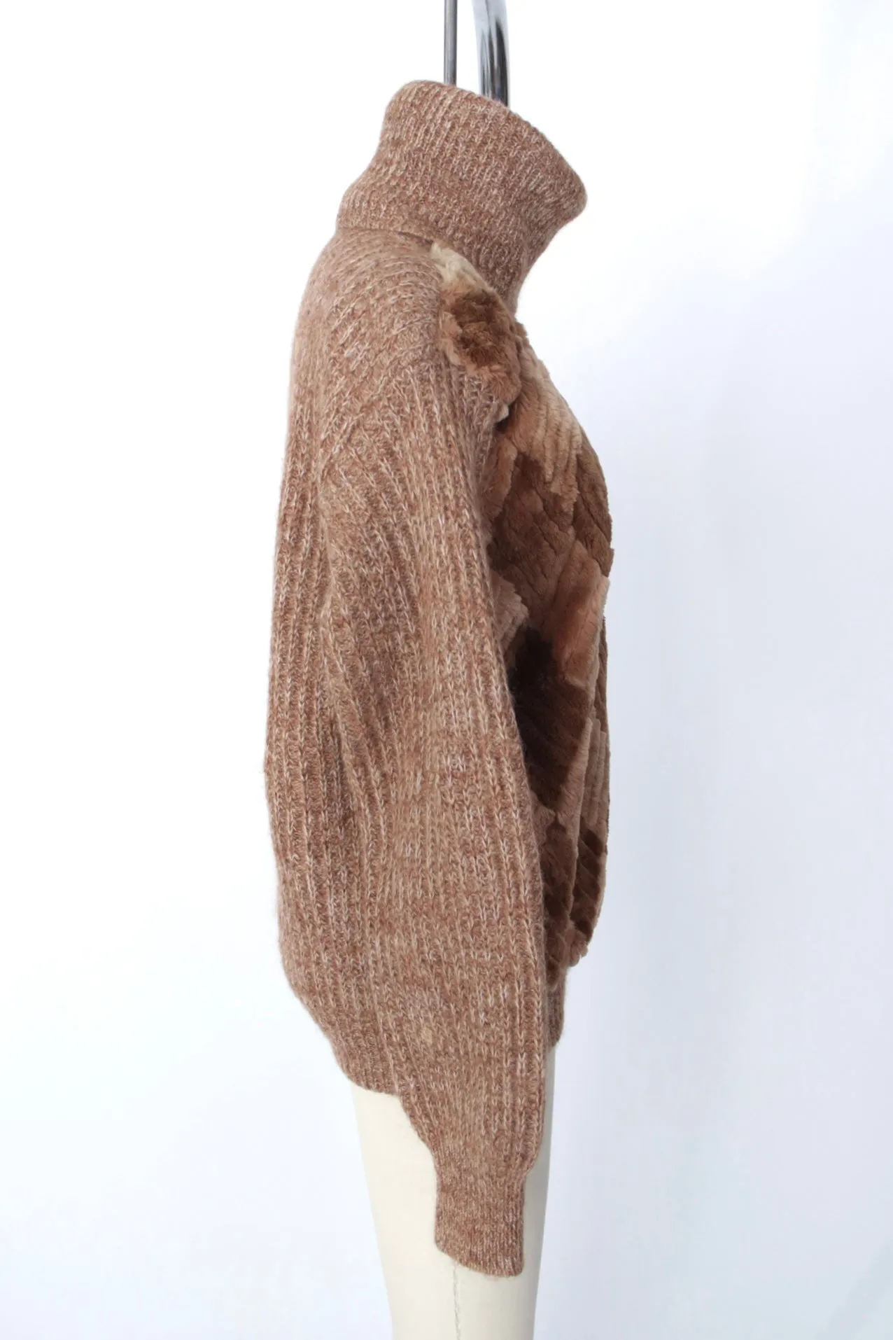Giancarlo Ripa Mohair & Fur Sweater