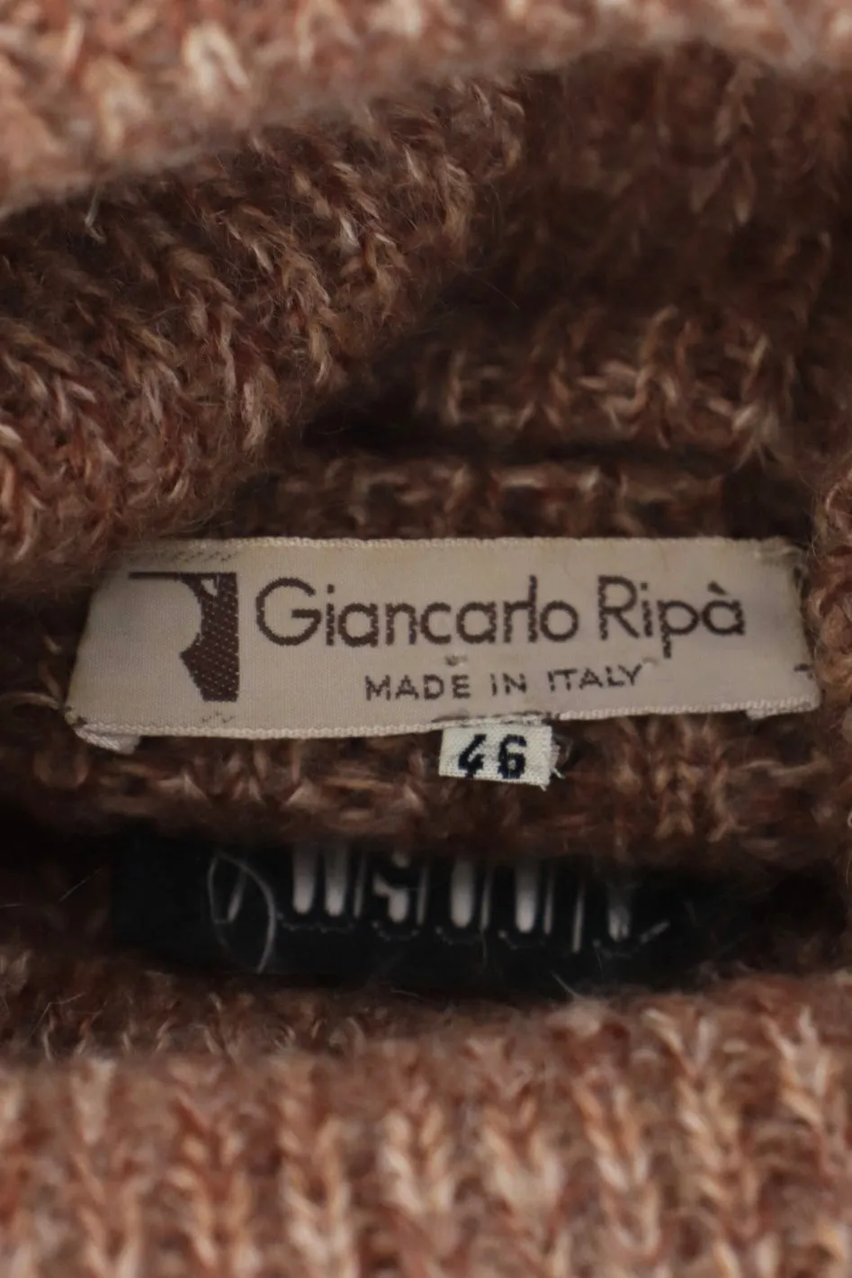 Giancarlo Ripa Mohair & Fur Sweater