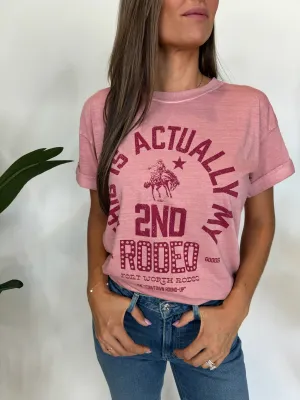 Girl Dangerous Second Rodeo Tee Dusty Pink