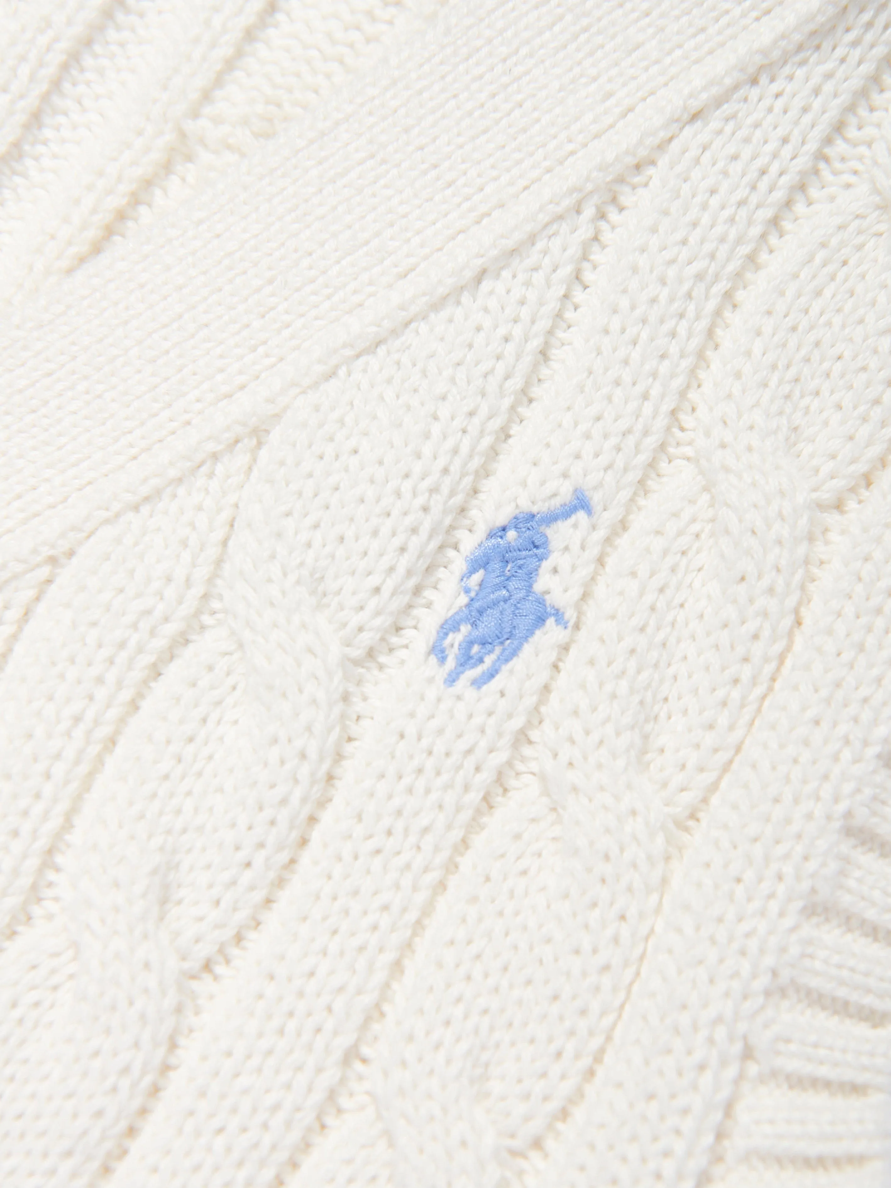 Girls Cable Knit Jumper Waistcoat in Ivory
