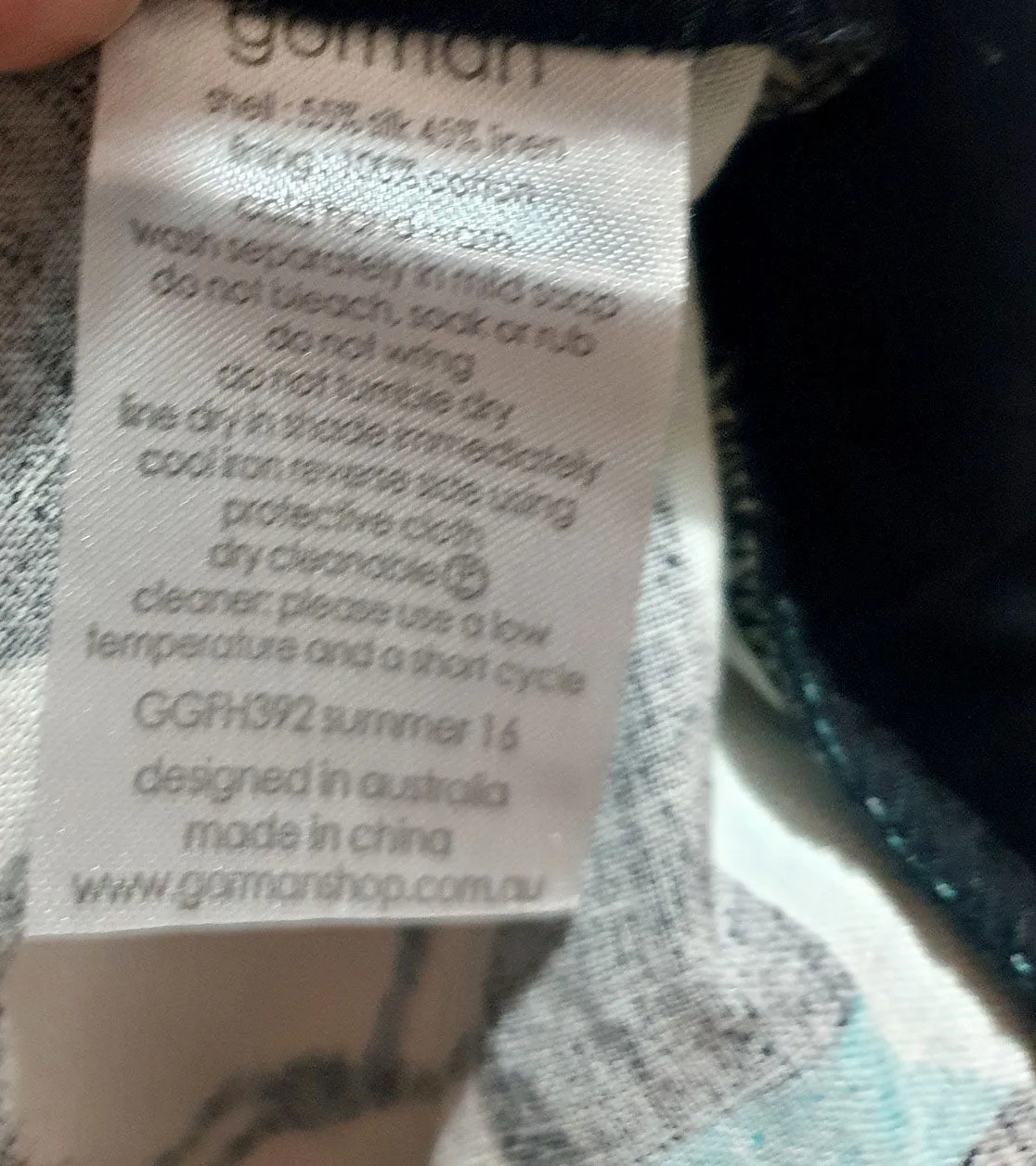 Gorman   Atelier Bingo unique print skirt size 10