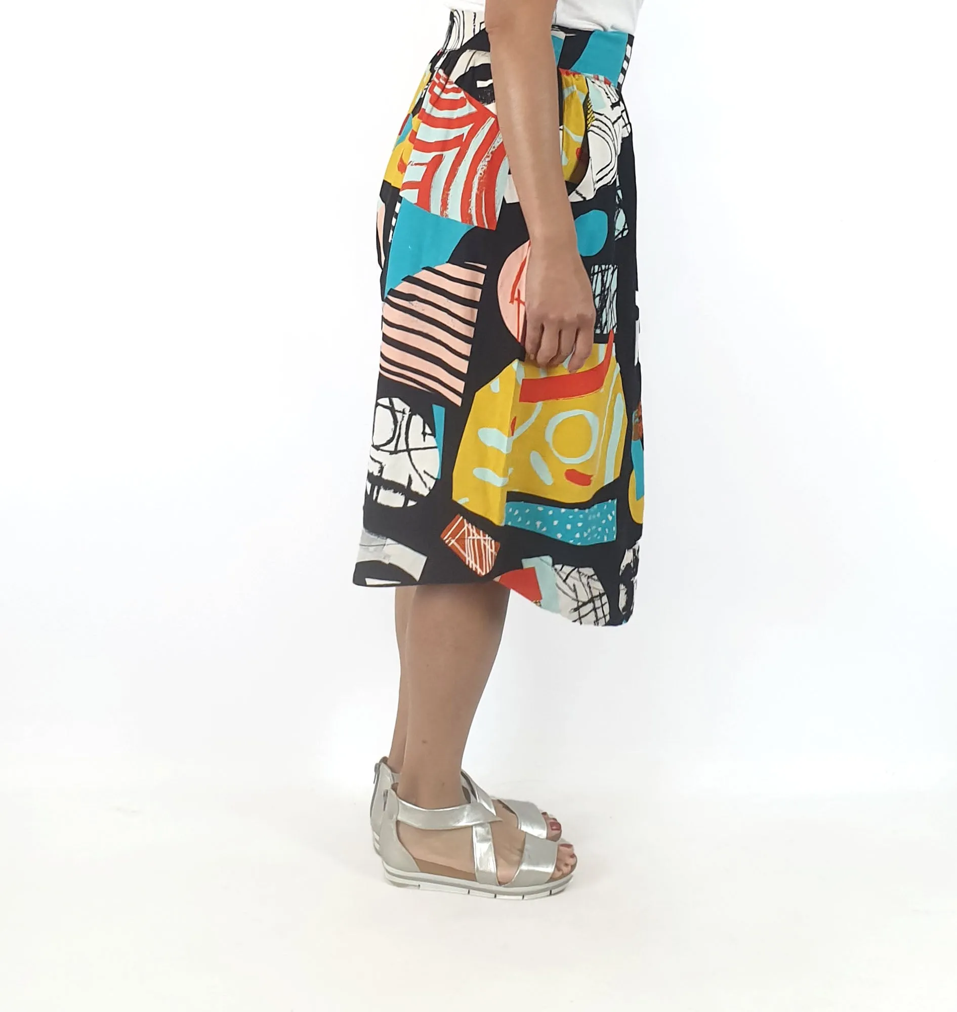Gorman   Atelier Bingo unique print skirt size 10