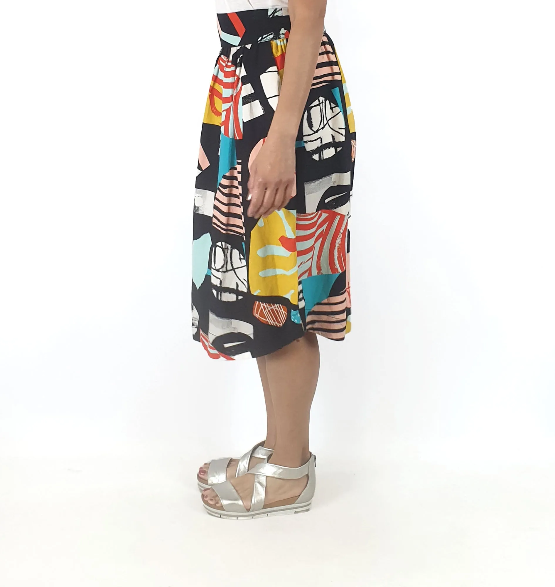 Gorman   Atelier Bingo unique print skirt size 10
