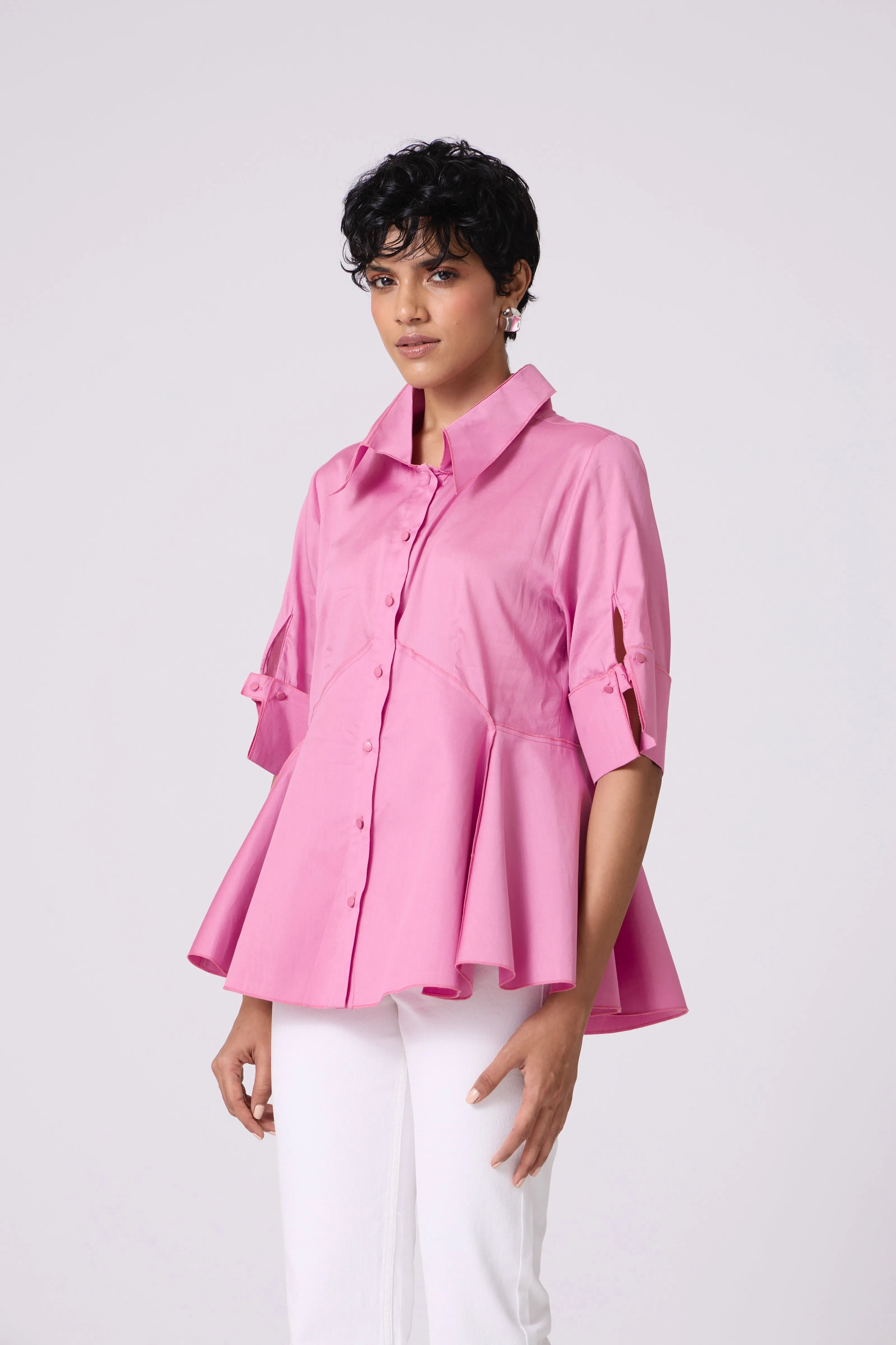 Grace Shirt - Candy Pink