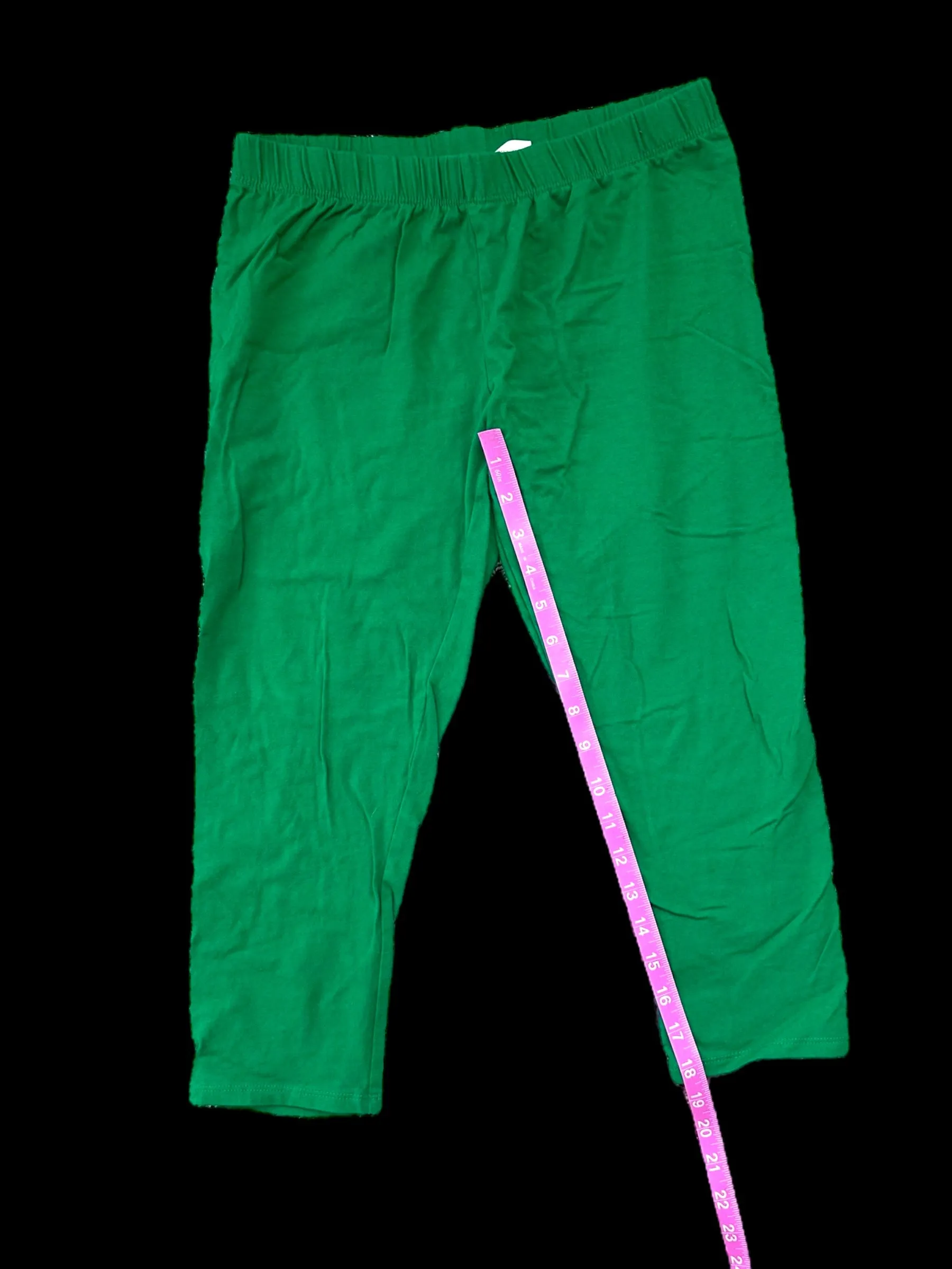 Green Capri Legging
