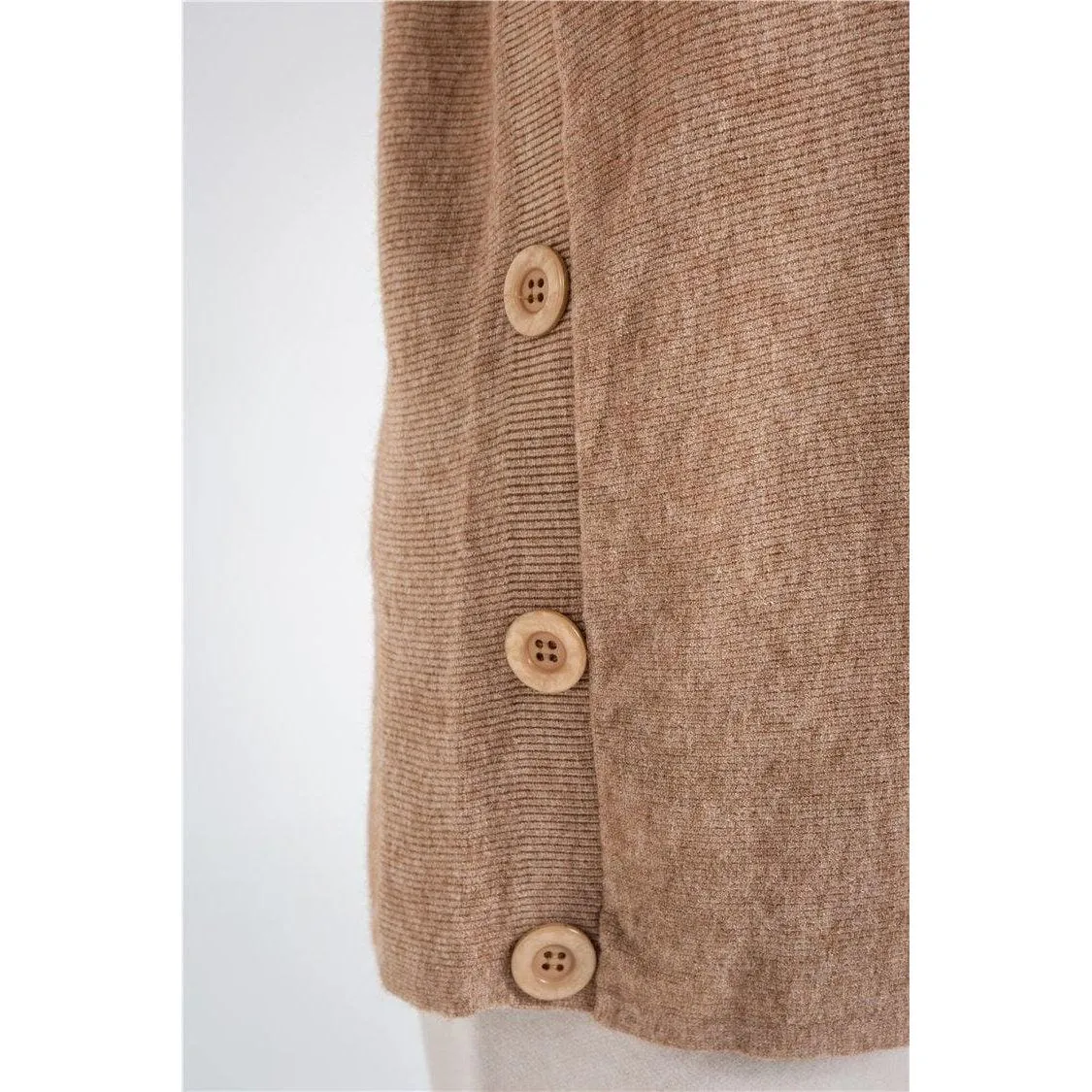 Grey Brown Dip Dye Knitted Sweater