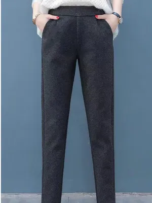 Grey Carrot Trousers