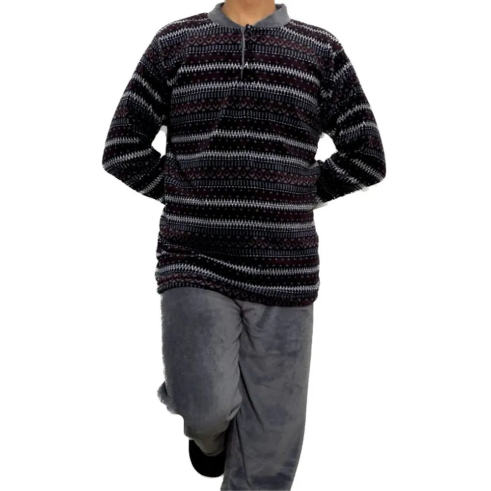 Grey Fleece Pajama