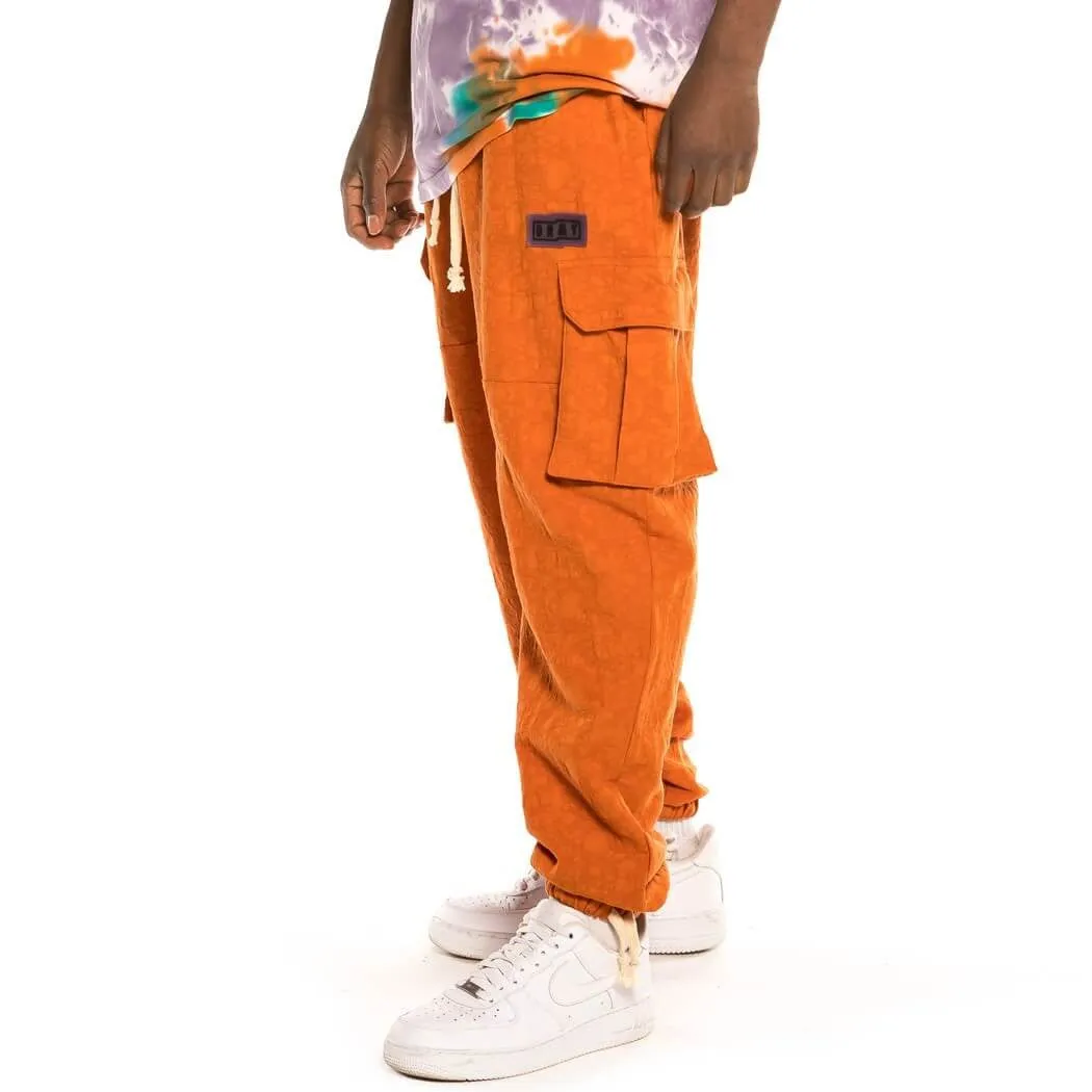 Grimey Liveution Light Cargo Pants Brown