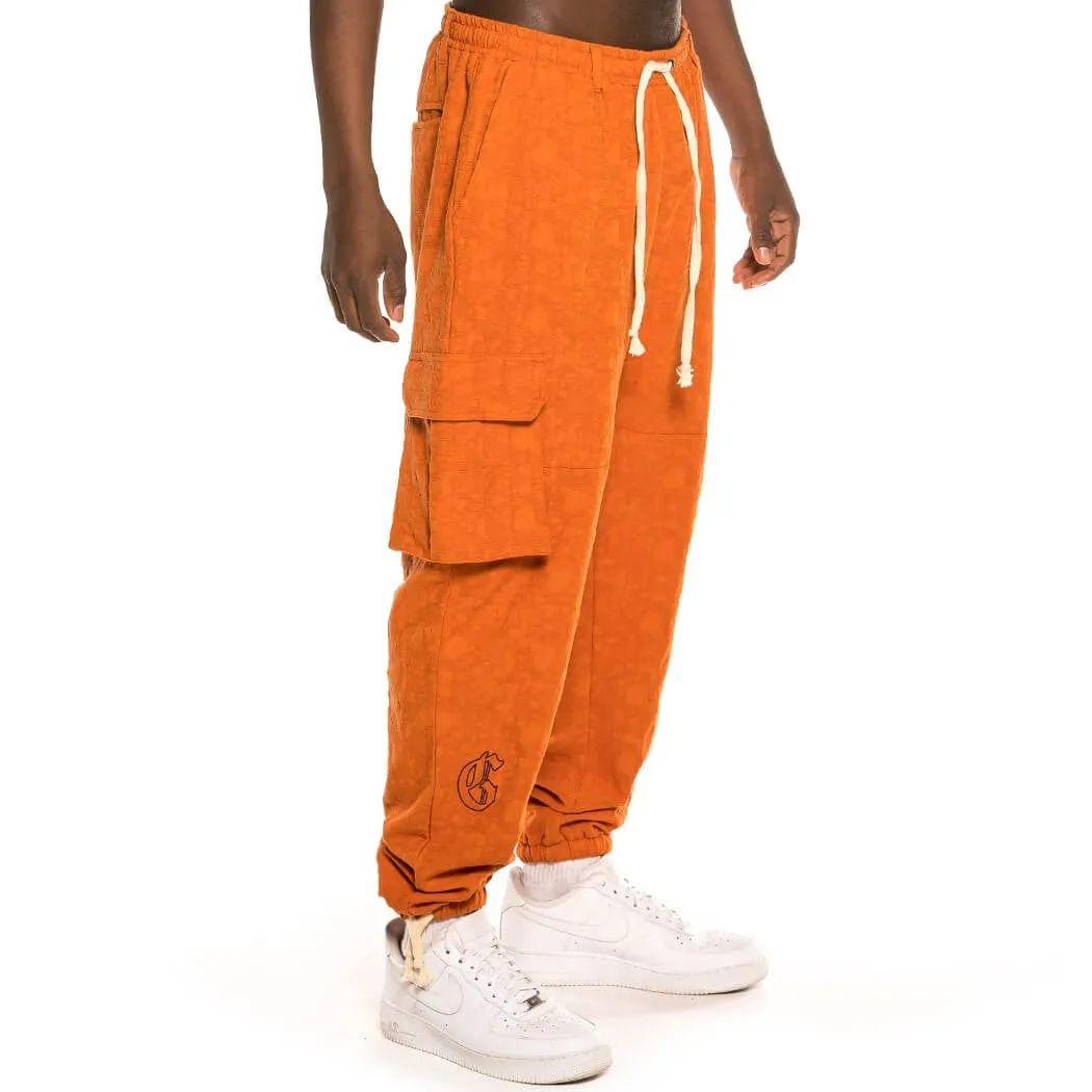 Grimey Liveution Light Cargo Pants Brown
