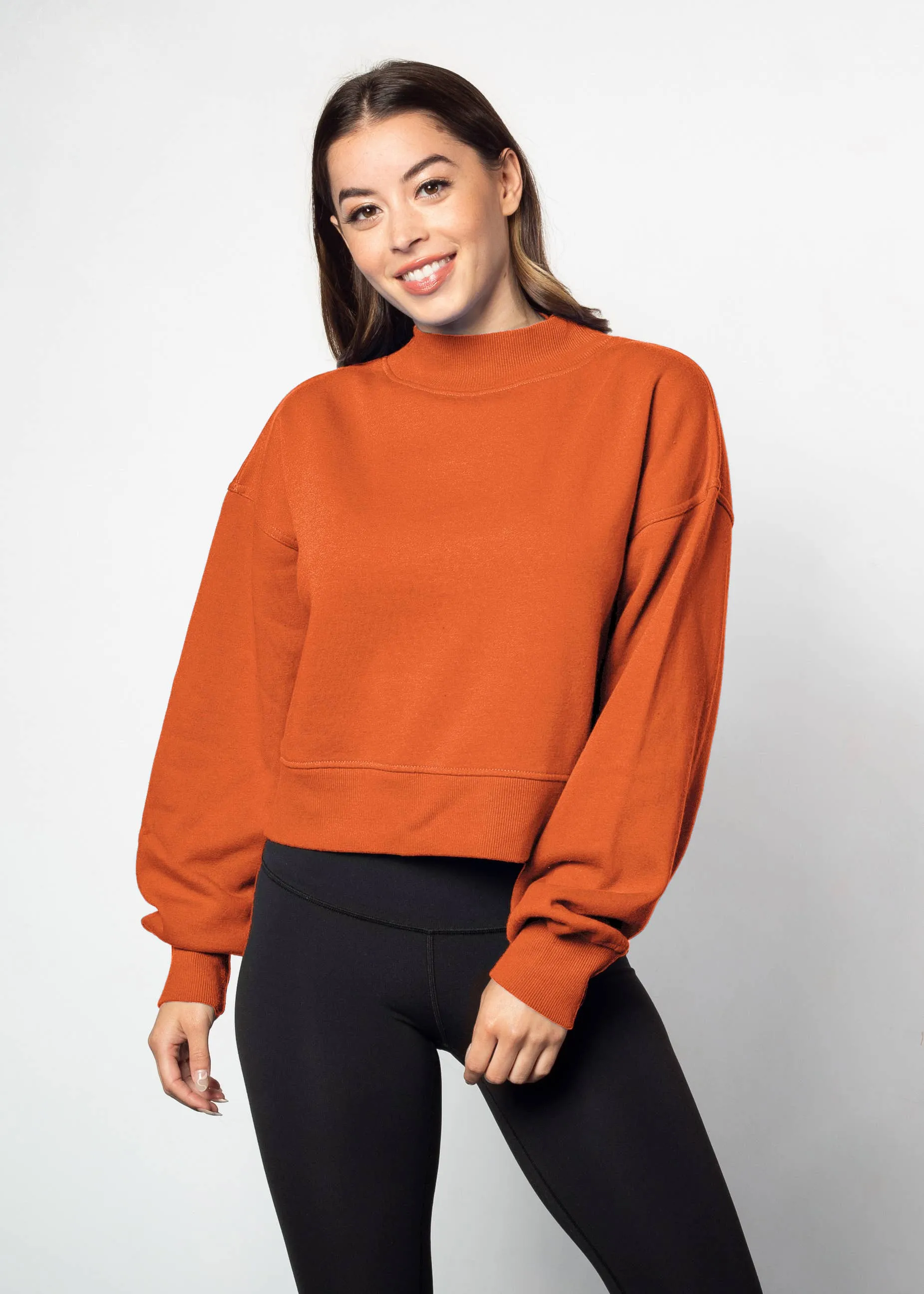 Hailey Sweatshirt: Red